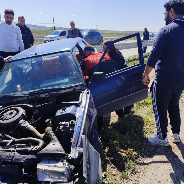 Çorum'da trafik kazası: 1 yaralı