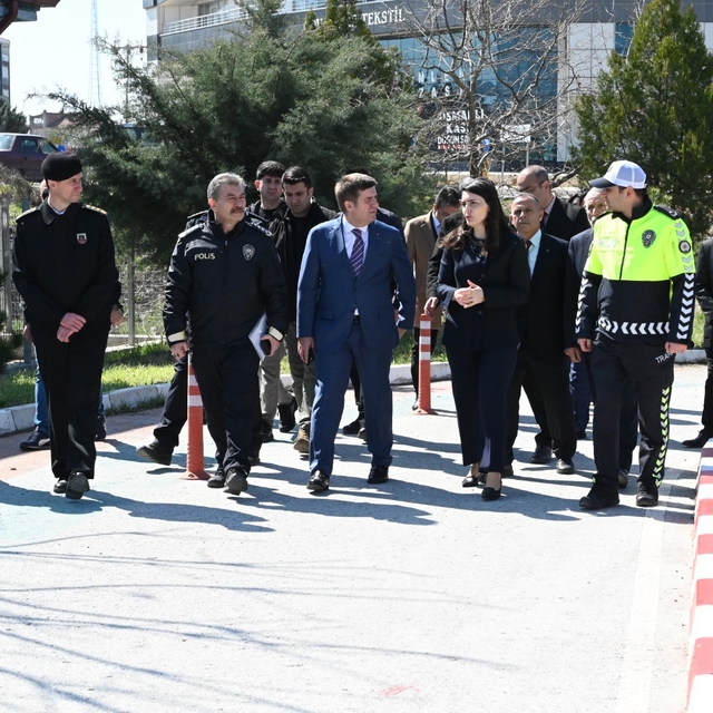 Kırıkkale'de öğrencilere uygulamalı trafik eğitim verildi