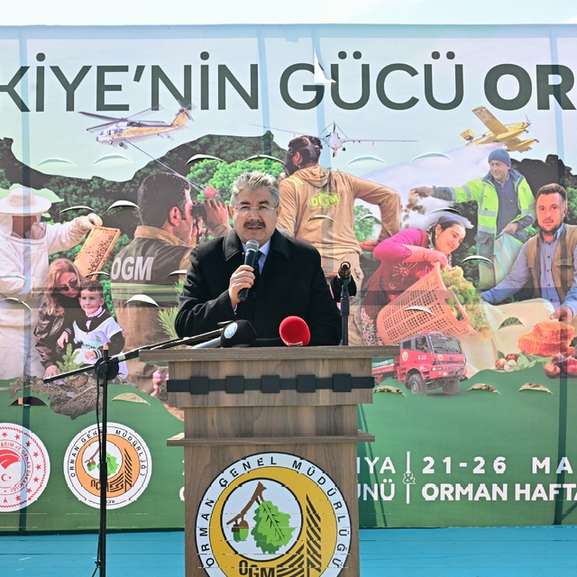 Eskişehir'de Orman Haftası kapsamında 20 bin fidan dikildi