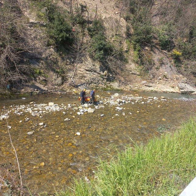 Zonguldak'ta 150 metreden dere yatağına düşen kadın hastaneye kaldırıldı