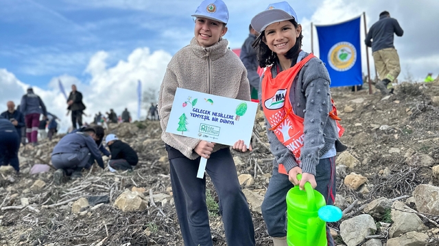 '81 İlde 81 Orman' projesi ilkbahar dikimleriyle devam ediyor