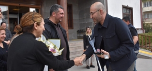 Başkan Zencirci, hastane çıkışı eve uğramadan belediyeye uğradı