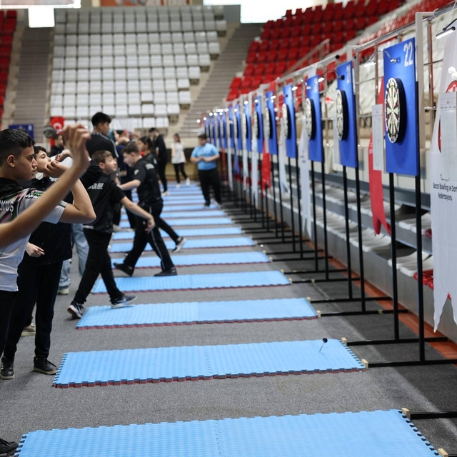 Şehit Eren Bülbül Dart Şampiyonası Erzincan'da başladı
