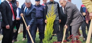 Köşk'te fidanlar toprakla buluştu