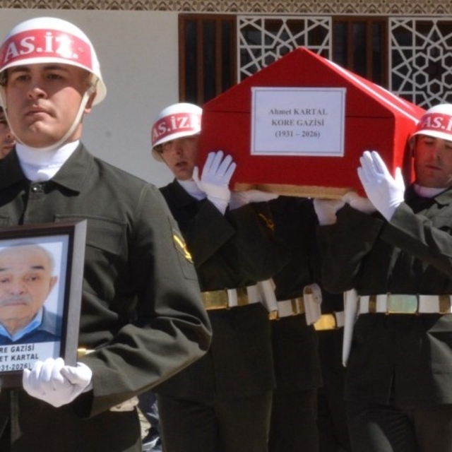 Taşova'nın son Kore gazisi son yolculuğuna uğurlandı