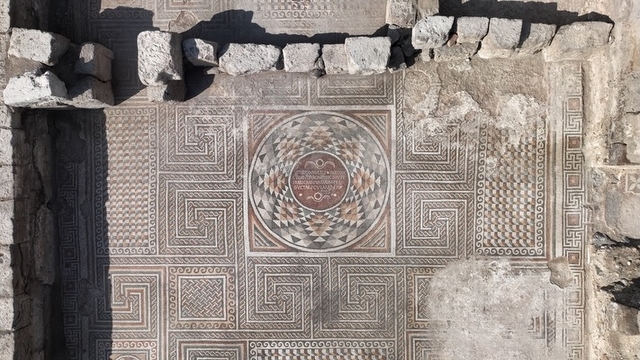 İç Anadolu'nun en büyük mozaik kazı çalışmaları, 'Ören yeri' ilan edildi