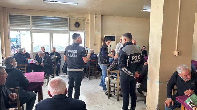 Adana'da polis ekipleri uyuşturucuyla mücadele çalışmalarını anlattı