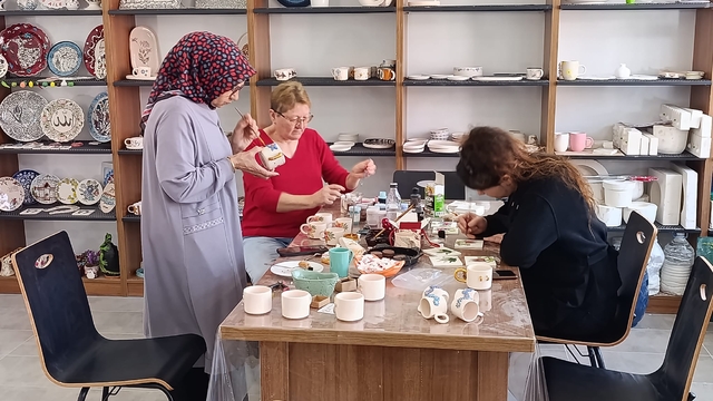 Nallıhan'daki ADEM'de 230 kadın kurslara katılıyor