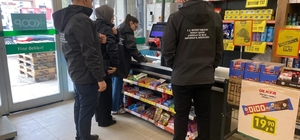 Bayburt’taki marketlerde sıfır atık ve poşet denetimi yapıldı