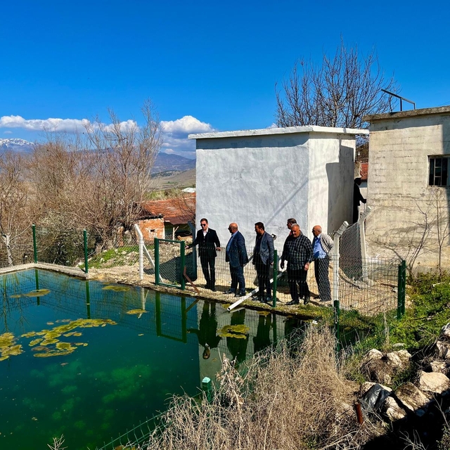 Suluova Kaymakamlığı Yüzbeyi ve Özalakadı köylerine su deposu yaptırdı