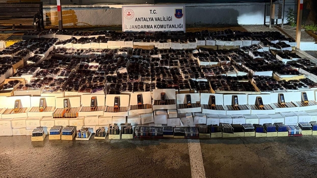 Antalya'da kaçakçılık operasyonunda 1 kişi yakalandı