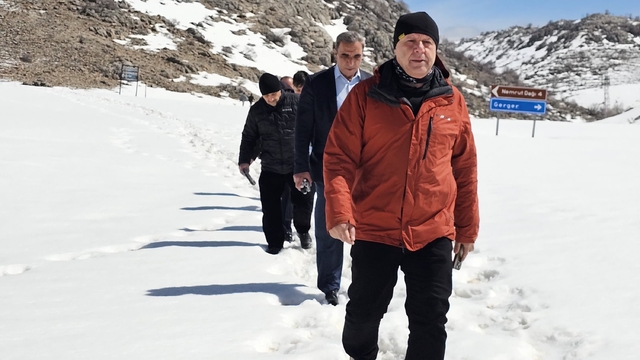 Nemrut Dağı'nda turizm için hazırlıklar başladı