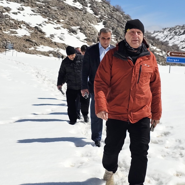 Nemrut Dağı'nda turizm için hazırlıklar başladı