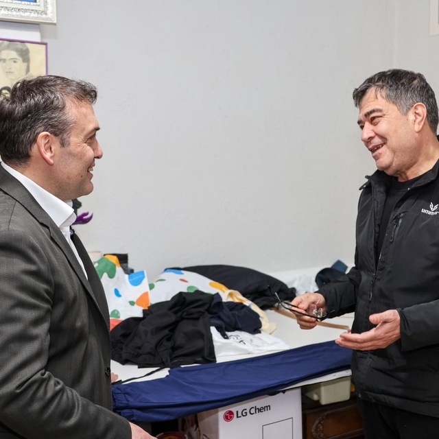 Vali Sözer'den çarşı esnafına ziyaret