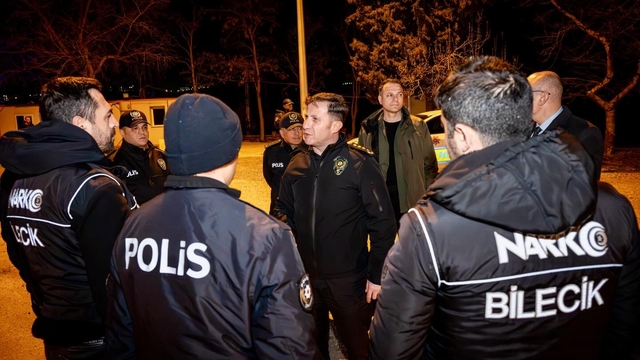 Bilecik'te huzur uygulaması: 11 aranan şahıs yakalandı