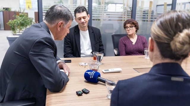 Minguzzi ailesinden Başkan Tugay'a ziyaret