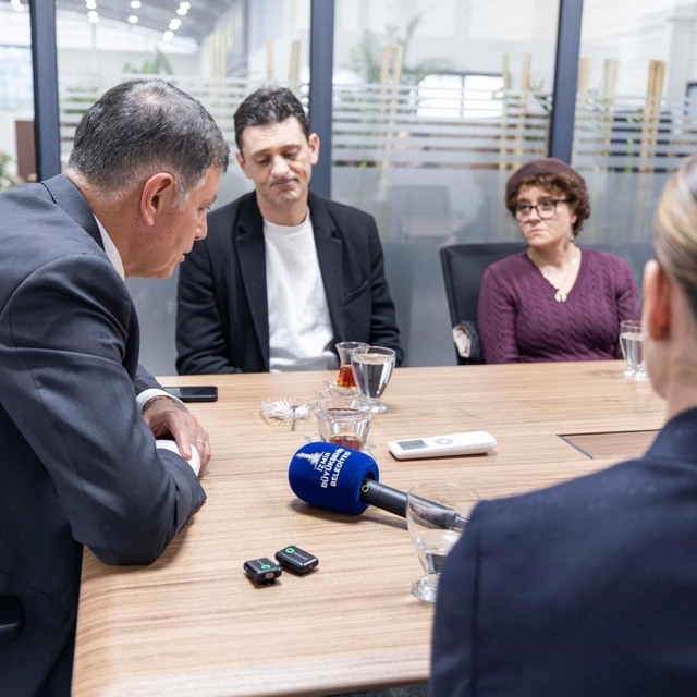 Minguzzi ailesinden Başkan Tugay'a ziyaret