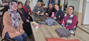 Dikiş kursu kursiyerlerine sağlık eğitimi