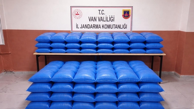 Van'da gümrük kaçağı gıda ve eşya ele geçildi