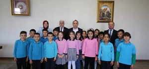 Minikler Kaymakamlıkta kamu yönetimini yerinde öğrendi