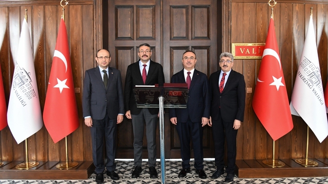 İçişleri Bakan Yardımcısı Çelik, Tekirdağ'da temaslarda bulundu