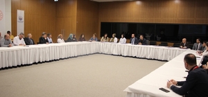 Fethi Sekin Şehir Hastanesi’nde çalışanların memnuniyeti ele alındı