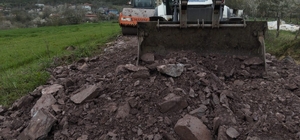 Bozulan yollara hızlı müdahale