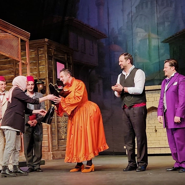 TDED Kadın Komisyonu, sahnede oyuncuların dünya tiyatro gününü kutladı