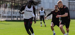 Samsunspor, TÜMOSAN Konyaspor maçı hazırlıklarını sürdürdü