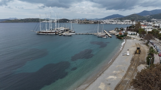 Bodrum Belediyesi plajları yaza hazırlıyor