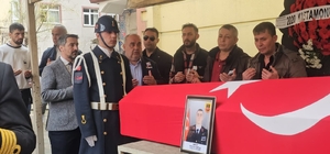 Bayram dönüşü motosikleti ile kaza yapan Uzman Çavuş dualarla son yolculuğuna uğurlandı