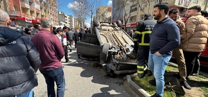 Batman’da kontrolden çıkan otomobil ters döndü: 1 yaralı