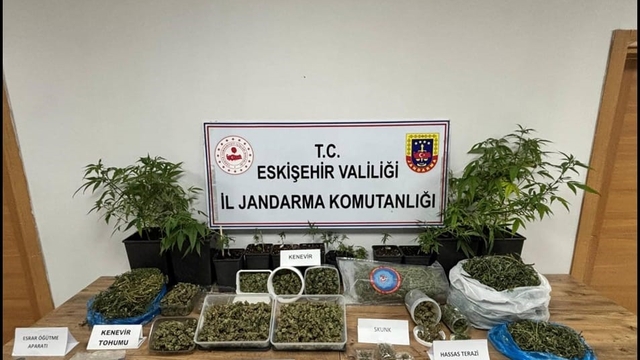 Ormanda uyuşturucu ticaretine jandarma engeli: 1 tutuklama