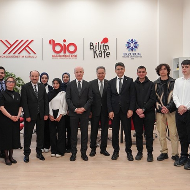 YÖK Başkanı Özvar, Erzurum Teknik Üniversitesi Bilim İletişimi Ofisi'nin aç...