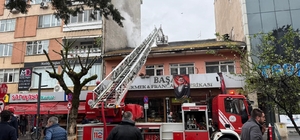 Fırının bacası tutuştu: 3 kişi dumandan etkilendi