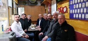 AK Parti Eskişehir İl Başkanı Albayrak'tan taksici esnafına ziyaret