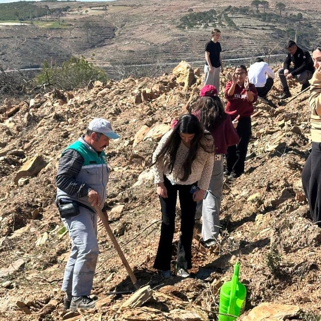 Orman Haftası'nda fidanlar toprakla buluştu
