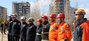 Kastamonu'da heyelan tatbikatı