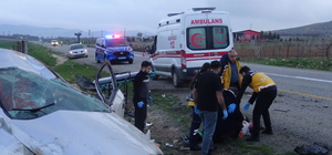 Batman’da otomobil yol kenarına yuvarlandı: 5 yaralı