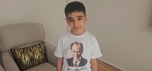 Otizmli Ali İsmail, İstiklal Marşı’nın 10 kıtasını ezbere okudu