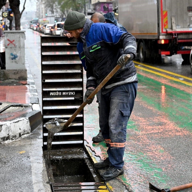 Büyükşehir ve MASKİ yağışa karşı teyakkuzda