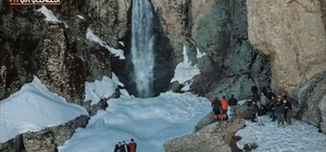 Çır Şelalesi misafirlerini ağırlıyor