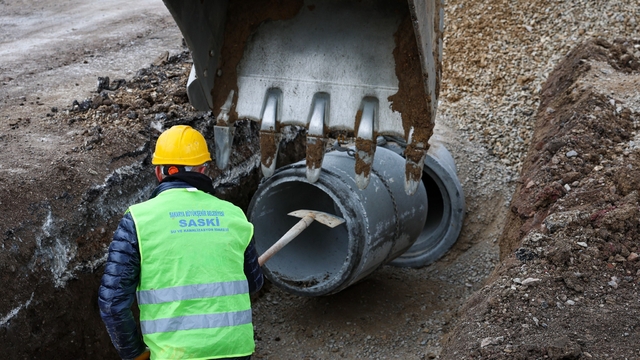 Karakamış'ta 3 bin 500 metrelik hat tamamlandı