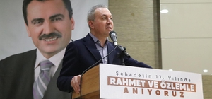 Muhsin Yazıcıoğlu ve beraberindekiler, vefatlarının 17. yılında Şarkışla'da anıldı