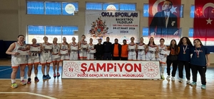 Okul sporları yıldızlar basketbol yarı finalde şampiyonlar belli oldu