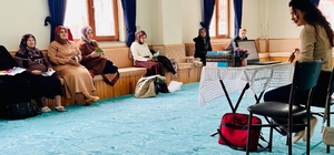 Kur'an kursu kursiyerlerine SAHA eğitimi verildi