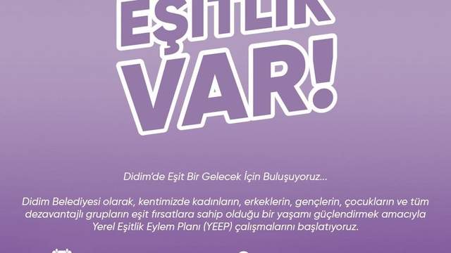 Didim Belediyesi Yerel Eşitlik Eylem Planı Çalıştayı düzenlenecek