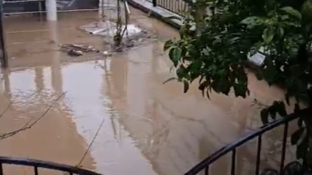 Didim'de sağanak yağış etkili oldu
Evleri su bastı, araçlar yolda kaldı