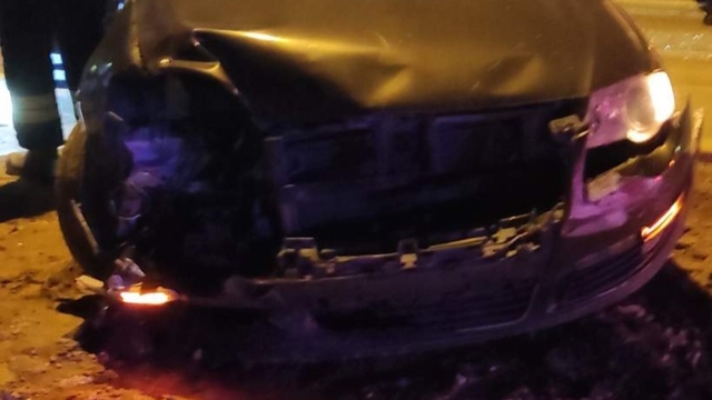 Karapınar'da tır ile otomobil çarpıştı: 2 yaralı