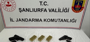 Şanlıurfa’da ruhsatsız silah operasyonu:2 gözaltı
